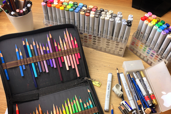 コピック,copic,copicmarkers,デザイン,ファッション,文化学院,画材