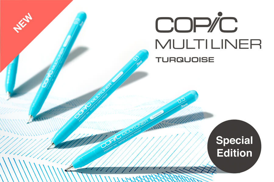 copic multiliner turquoise