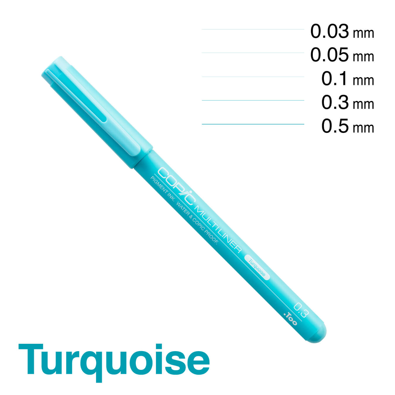 copic multiliner turquoise